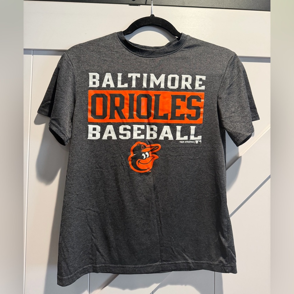 Genuine Merchandise Baltimore Orioles Tee - Charcoal and Orange